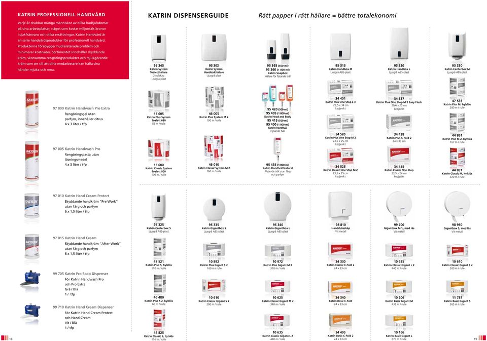 Produkterna förebygger hudrelaterade problem och minimerar kostnader.