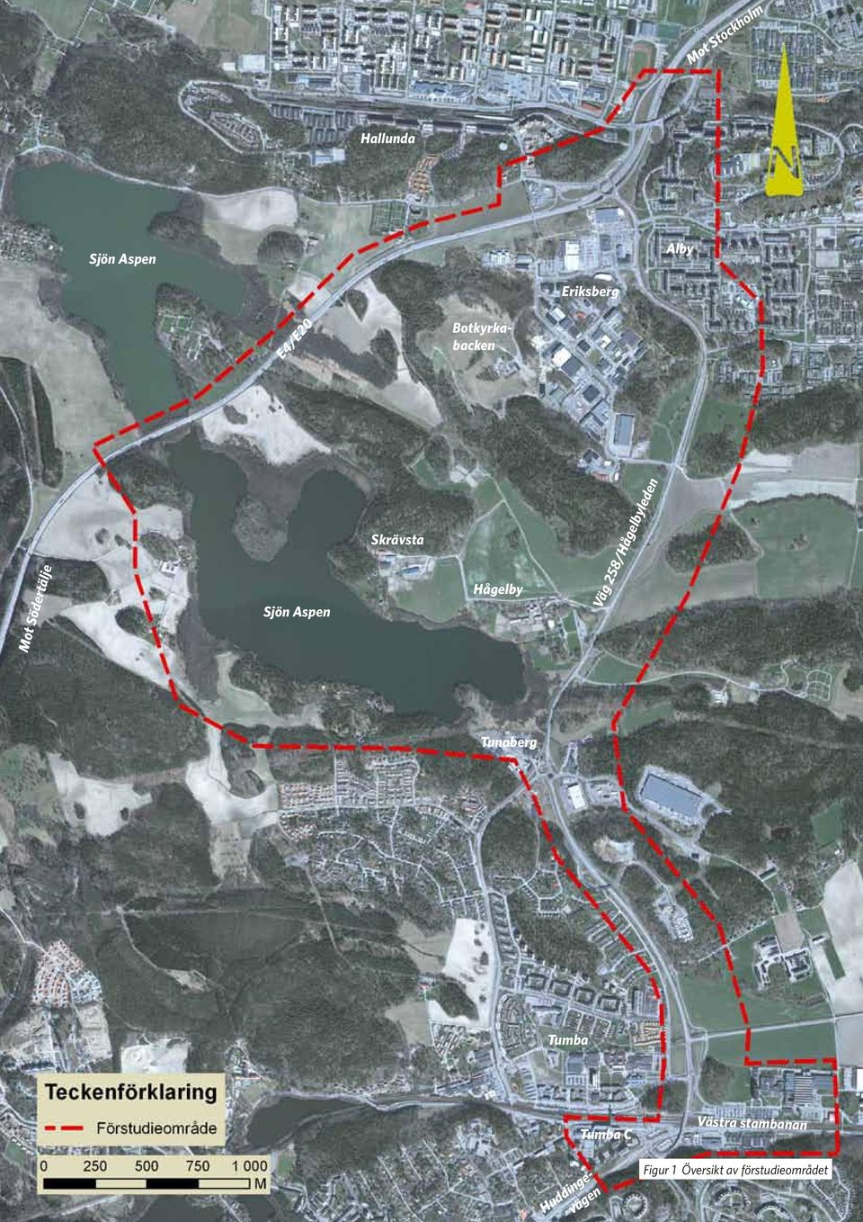 Hågelby Väg 258/Hågelbyleden Tunaberg Tumba Tumba C