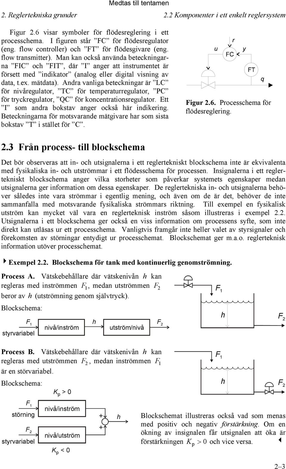 Man kan också använda beteckningarna FIC och FIT, där I anger att instrumentet är försett med indikator (analog eller digital visning av data, t.ex. mätdata).