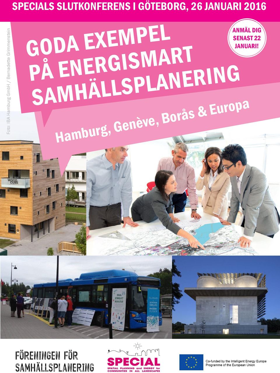 GODA EXEMPEL PÅ ENERGISMART SAMHÄLLSPLANERING ANMÄL