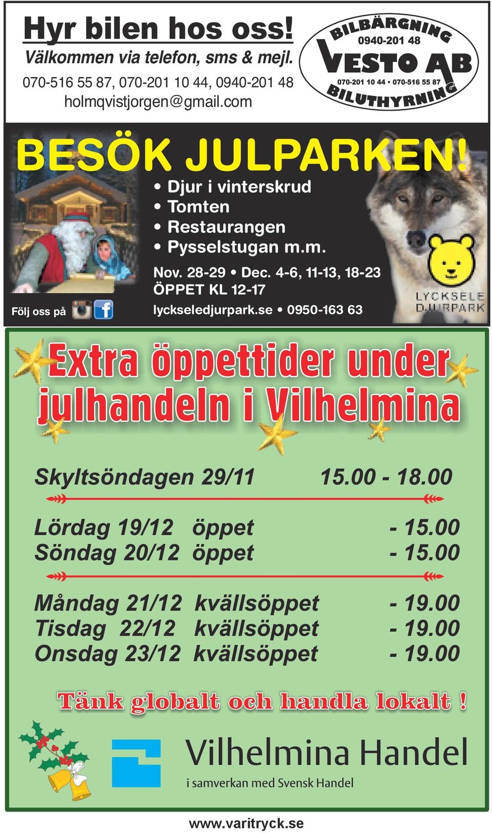 com BESÖK JULPARKEN!