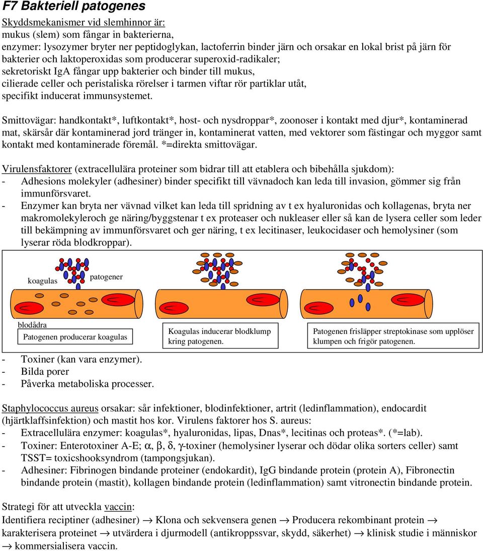 partiklar utåt, specifikt inducerat immunsystemet.