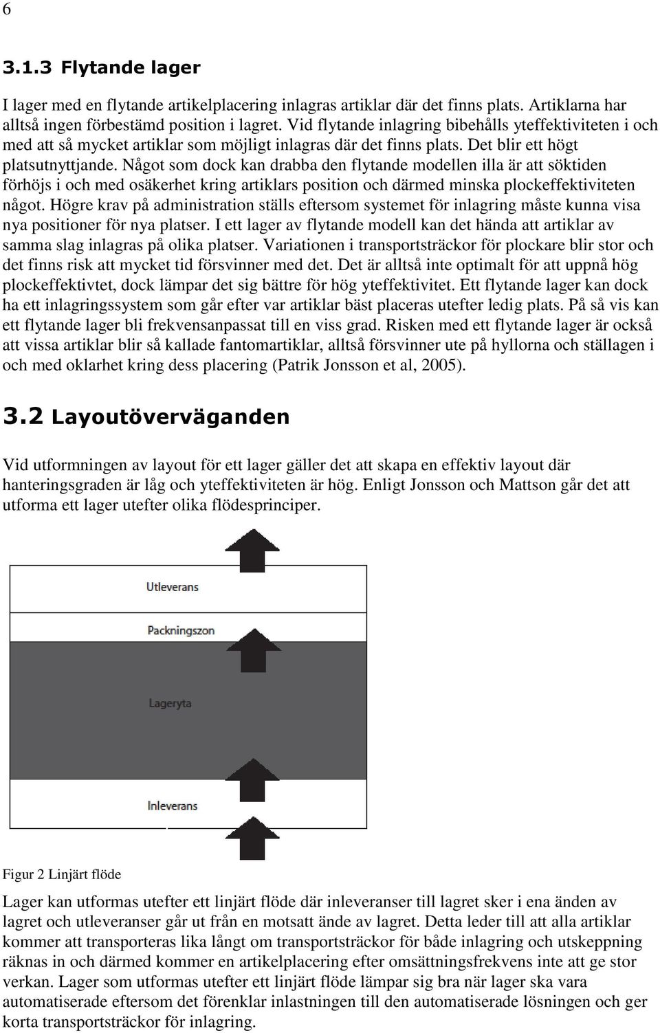 Något som dock kan drabba den flytande modellen illa är att söktiden förhöjs i och med osäkerhet kring artiklars position och därmed minska plockeffektiviteten något.