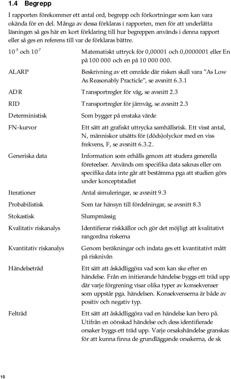 10-5 och 10-7 Matematiskt uttryck för 0,00001 och 0,0000001 eller En på 100 000 och en på 10 000 000.