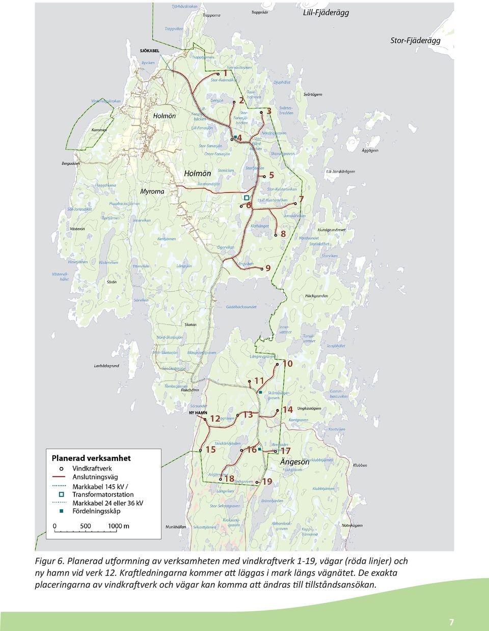 linjer) och ny hamn vid verk 12.