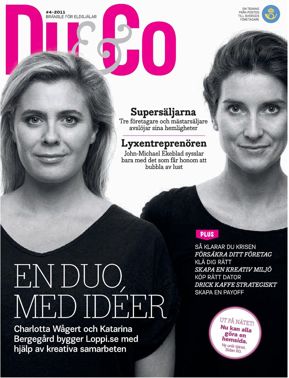 Wågert och Katarina Bergegård bygger Loppi.