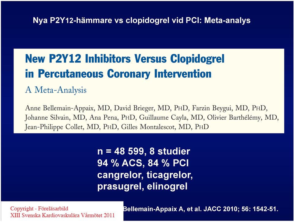 % PCI cangrelor, ticagrelor, prasugrel,