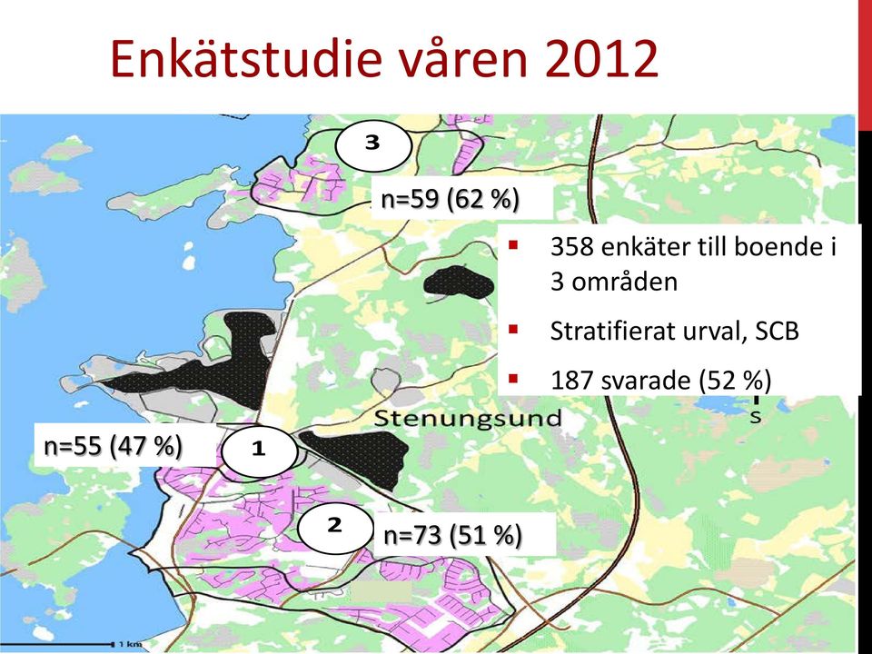 områden Stratifierat urval, SCB 187