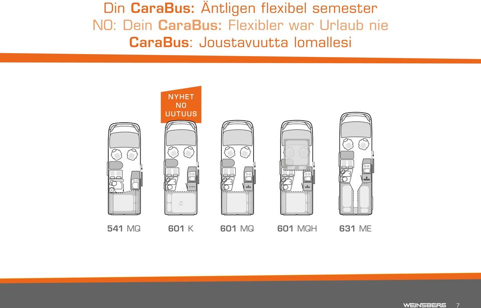 CaraBus: Joustavuutta lomallesi NYHET NO