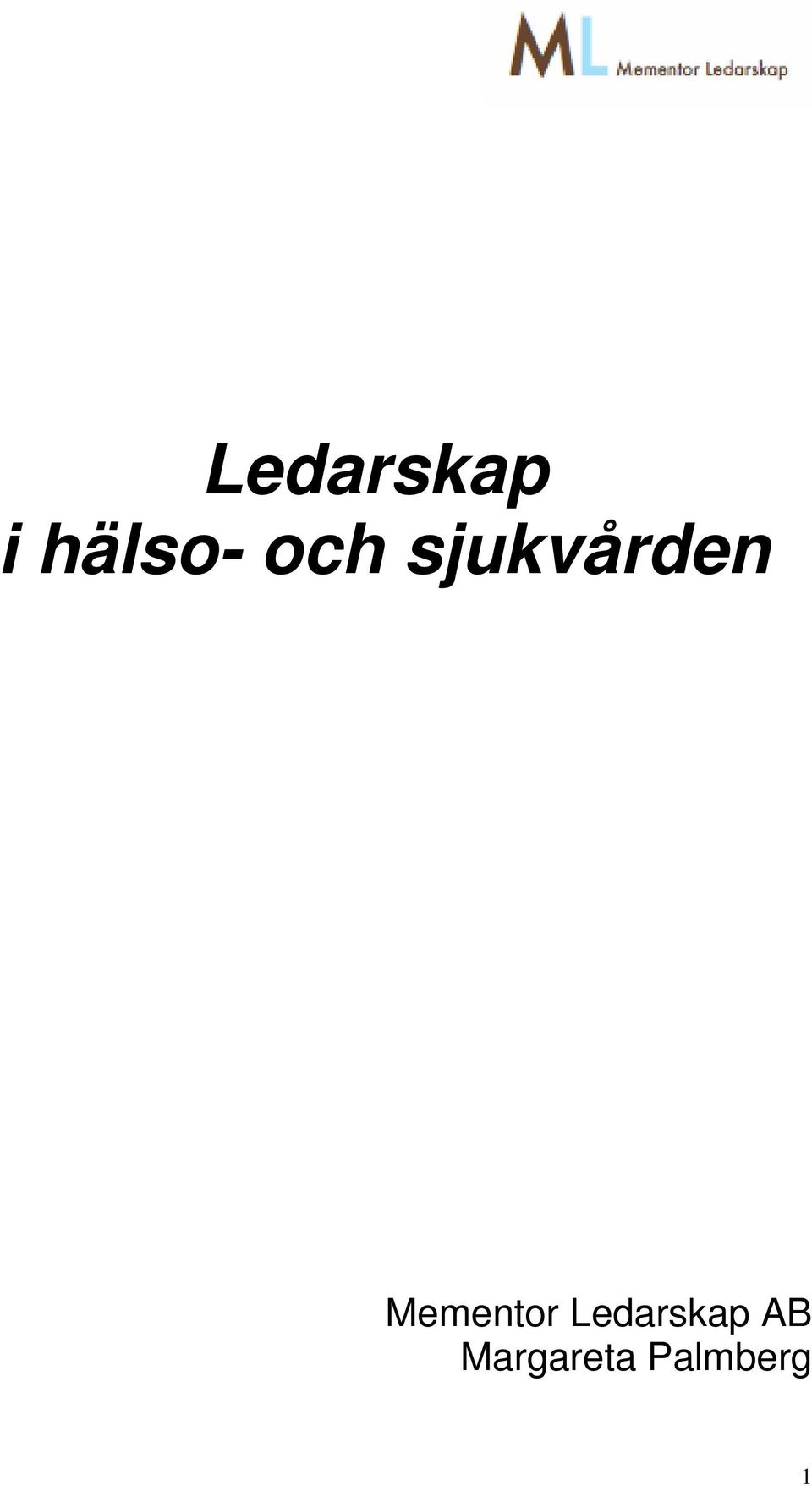 Mementor Ledarskap