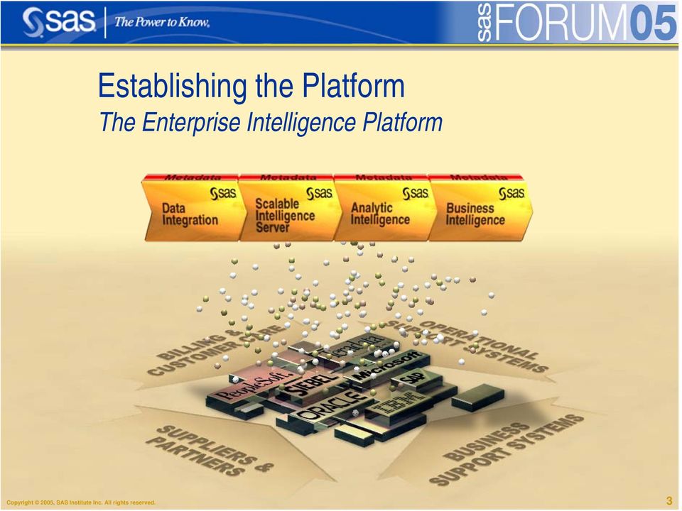 Platform Copyright 2005, SAS