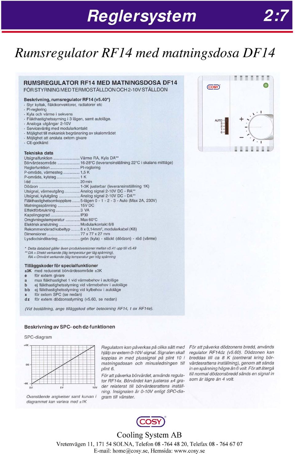 Rumsregulator