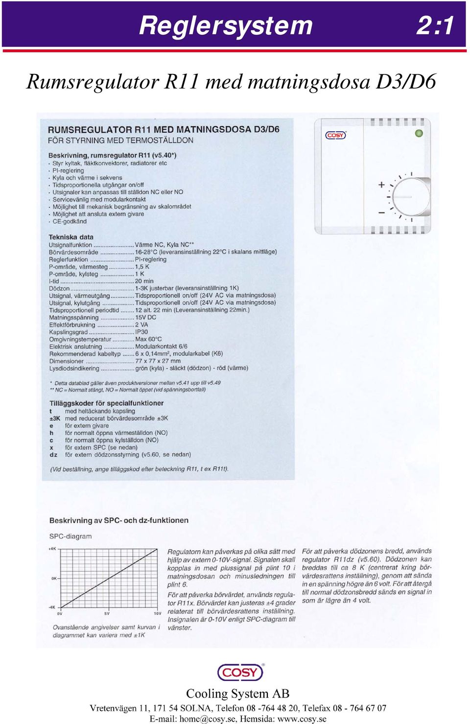 Rumsregulator