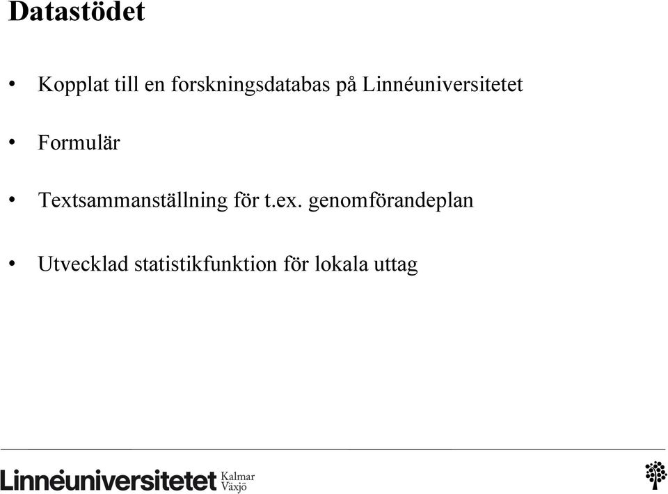 Formulär Text