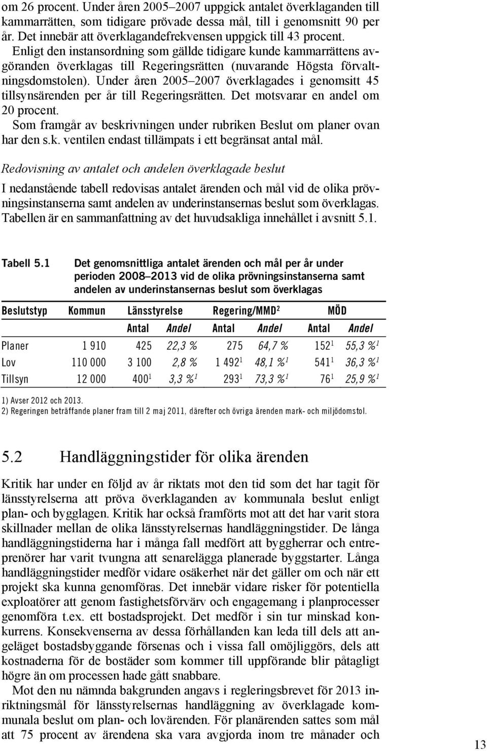 Enligt den instansordning som gällde tidigare kunde kammarrättens avgöranden överklagas till Regeringsrätten (nuvarande Högsta förvaltningsdomstolen).