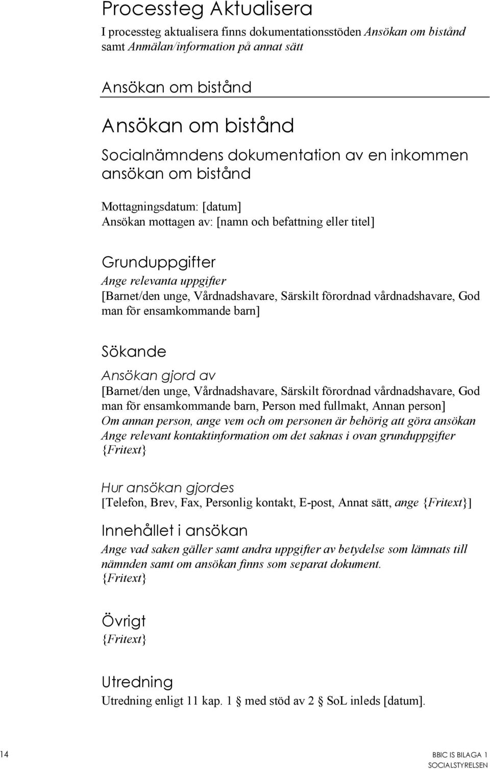 förordnad vårdnadshavare, God man för ensamkommande barn] Sökande Ansökan gjord av [Barnet/den unge, Vårdnadshavare, Särskilt förordnad vårdnadshavare, God man för ensamkommande barn, Person med