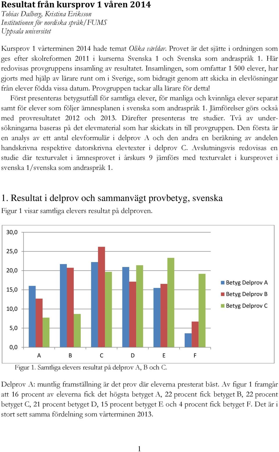 Insamlingen, som omfattar 1 500 elever, har gjorts med hjälp av lärare runt om i Sverige, som bidragit genom att skicka in elevlösningar från elever födda vissa datum.