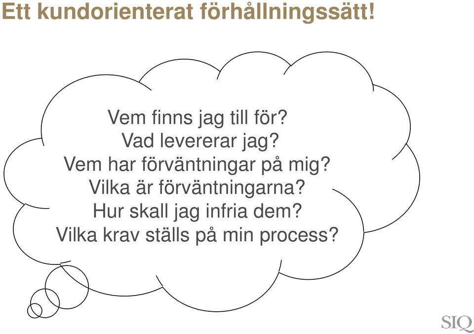 Vem har förväntningar på mig?