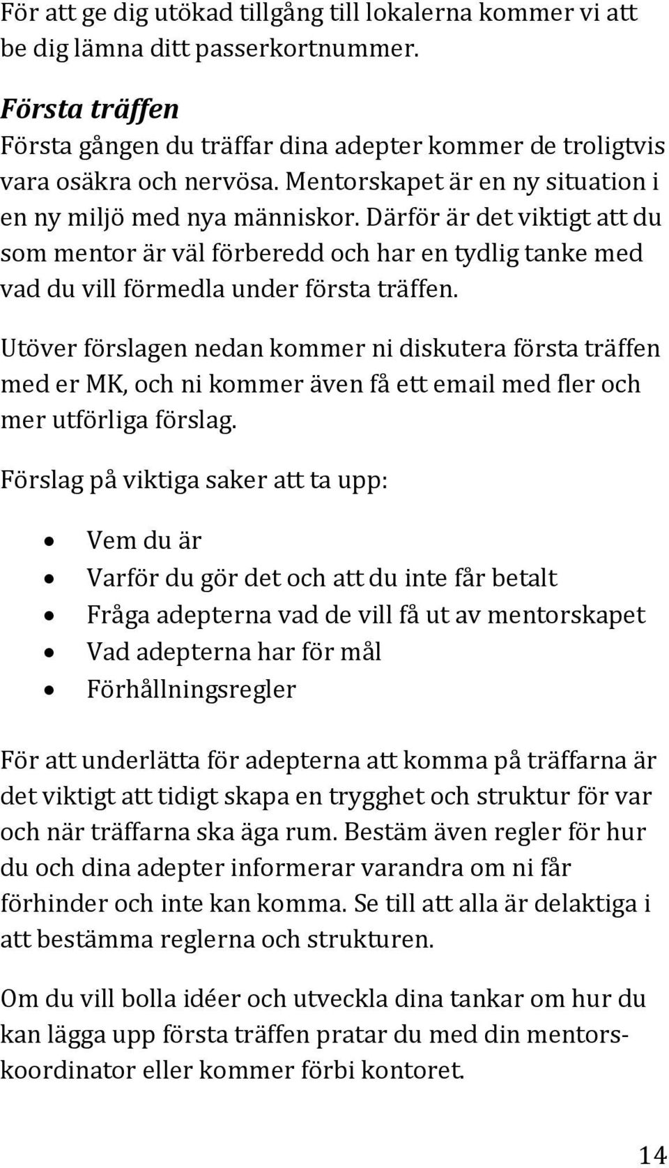 Hej där! Lycka till med ditt mentorskap! - PDF Free Download