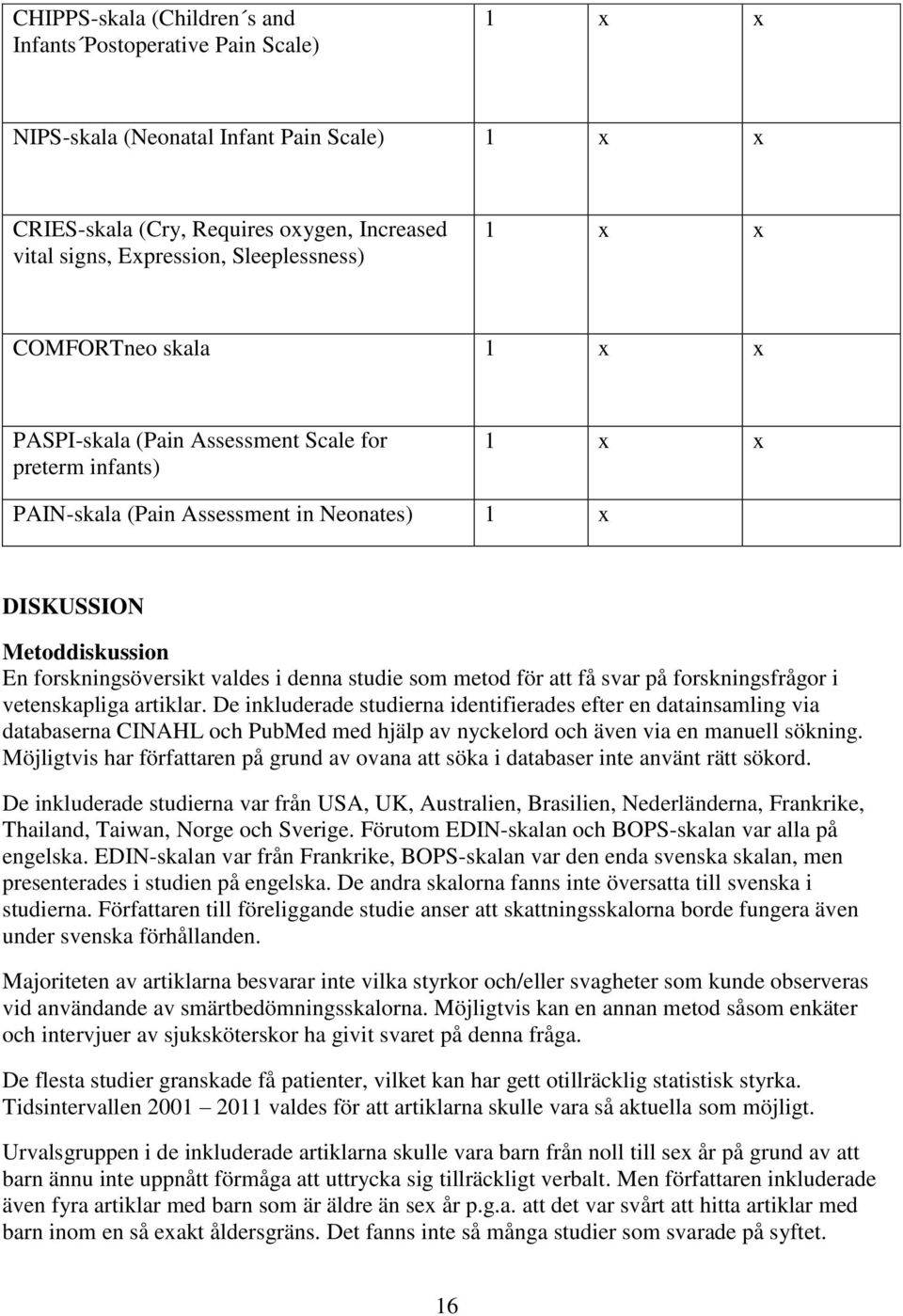 studie som metod för att få svar på forskningsfrågor i vetenskapliga artiklar.