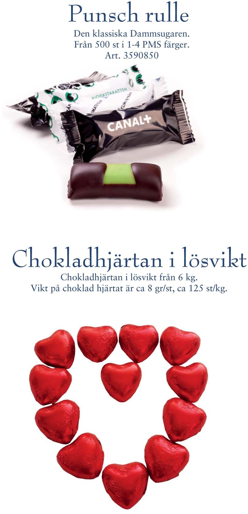 3590850 Chokladhjärtan i lösvikt Chokladhjärtan