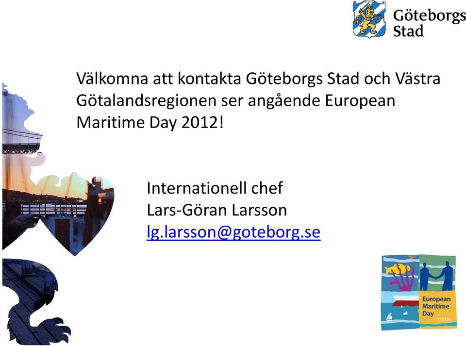 European Maritime Day 2012!