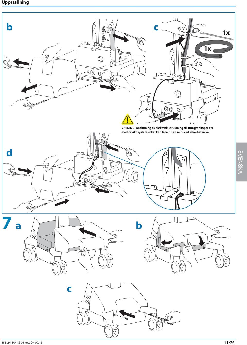 uttaget skapar ett medicinskt system