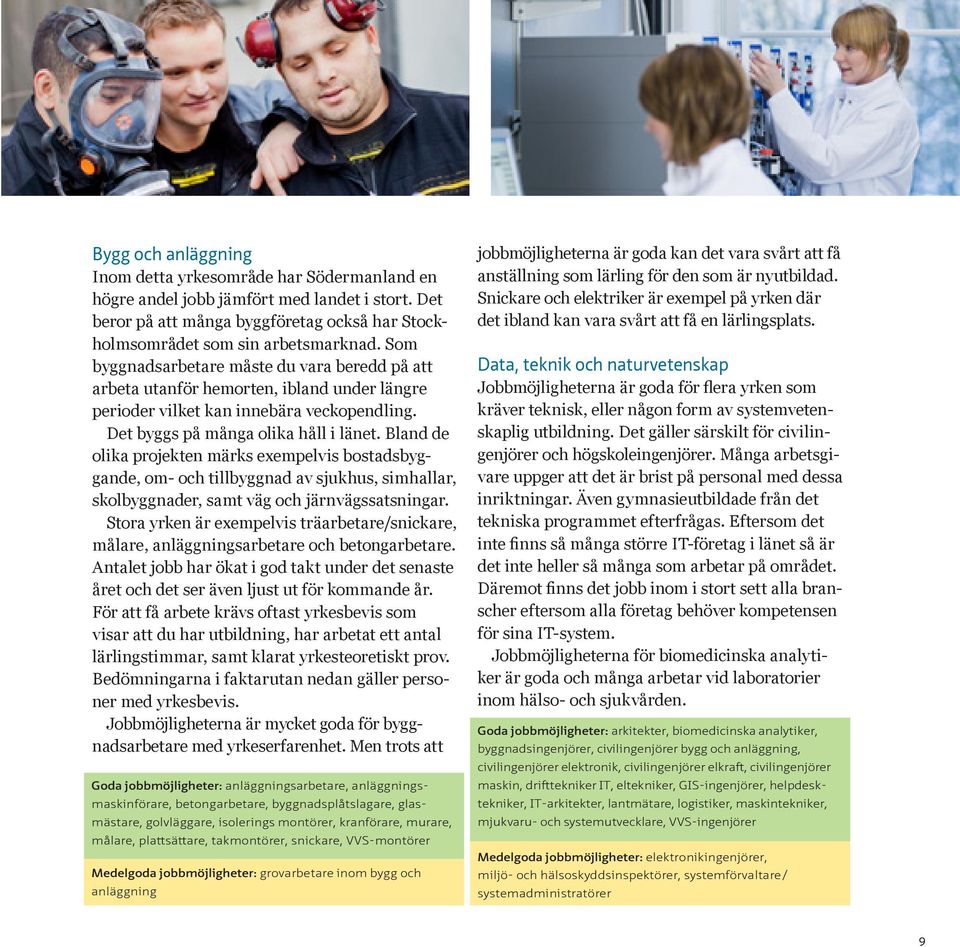 Bland de olika projekten märks exempelvis bostadsbyggande, om- och tillbyggnad av sjukhus, simhallar, skolbyggnader, samt väg och järnvägssatsningar.