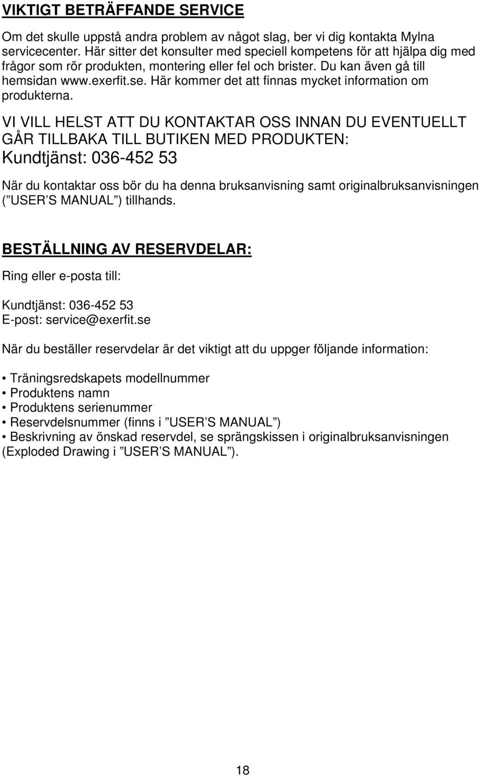 Här kommer det att finnas mycket information om produkterna.