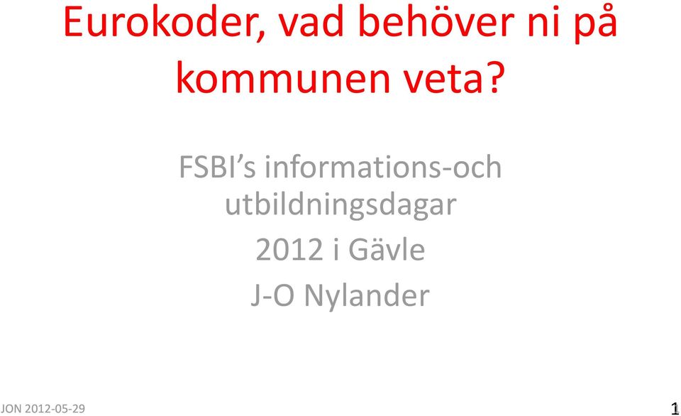 FSBI s informations-och