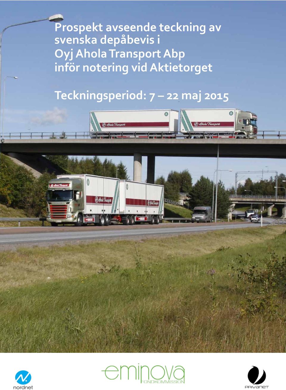 Transport Abp inför notering vid
