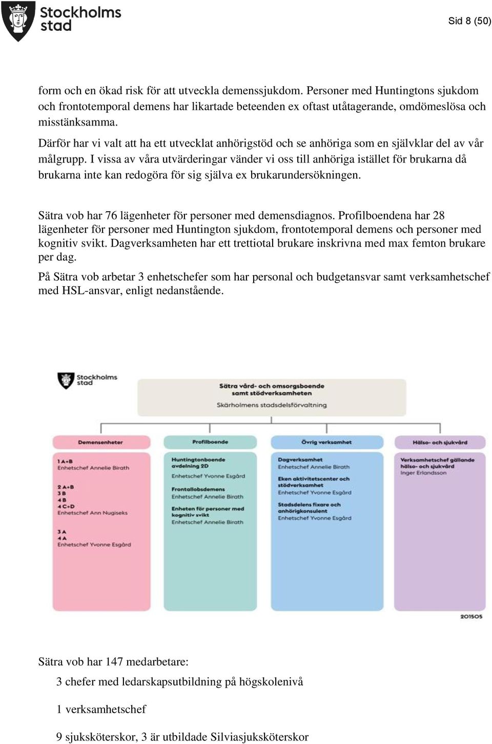 Därför har vi valt att ha ett utvecklat anhörigstöd och se anhöriga som en självklar del av vår målgrupp.