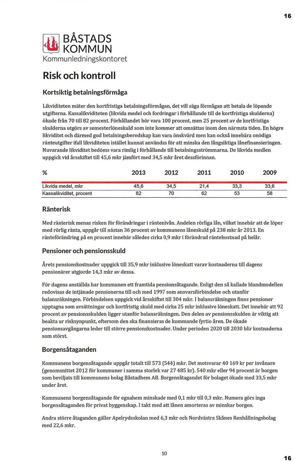 skulderna utgörs av semesterlöneskuld som inte kommer att omsättas inom den närmsta tiden.