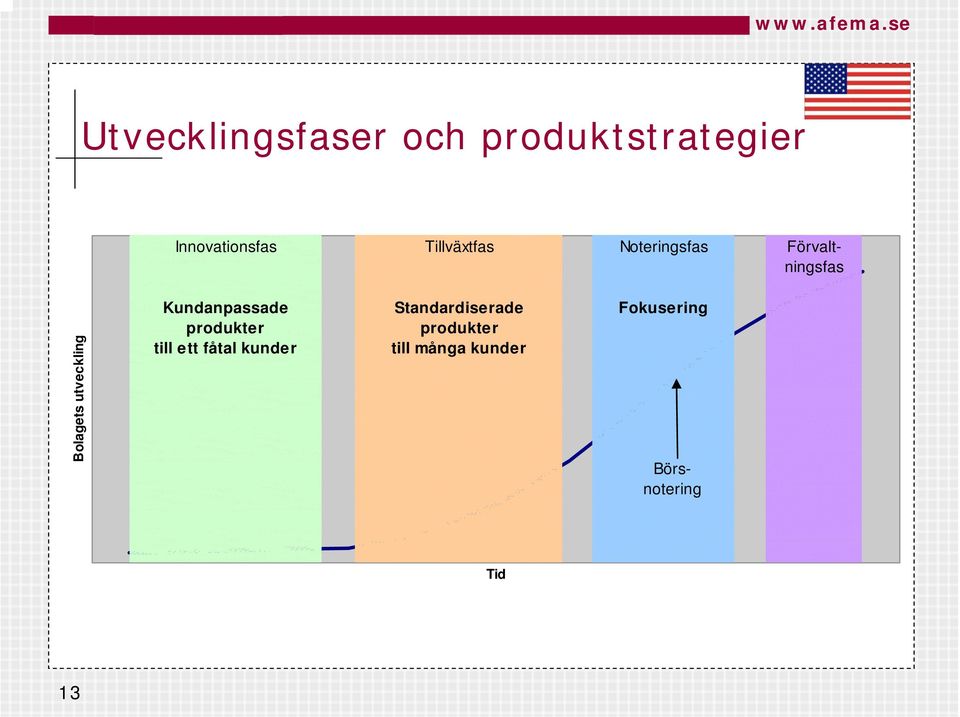 utveckling Kundanpassade produkter till ett fåtal kunder