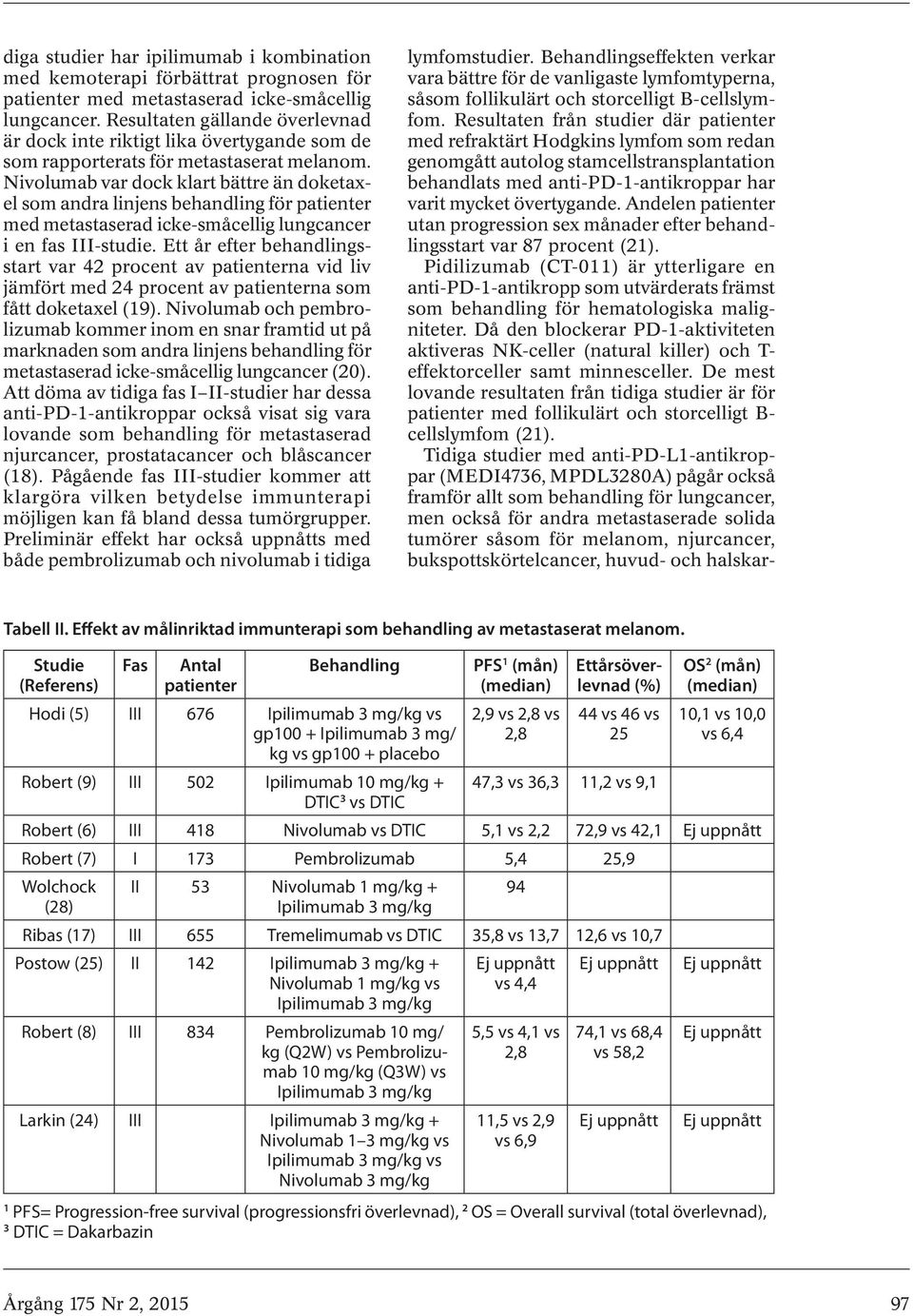 Nivolumab var dock klart bättre än doketaxel som andra linjens behandling för patienter med metastaserad icke-småcellig lungcancer i en fas III-studie.