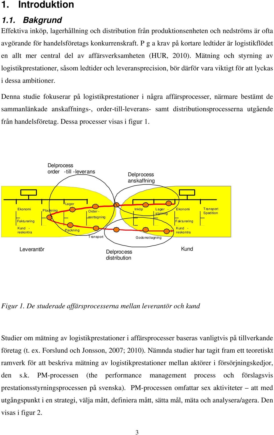 Mätning och styrning av logistikprestationer, såsom ledtider och leveransprecision, bör därför vara viktigt för att lyckas i dessa ambitioner.