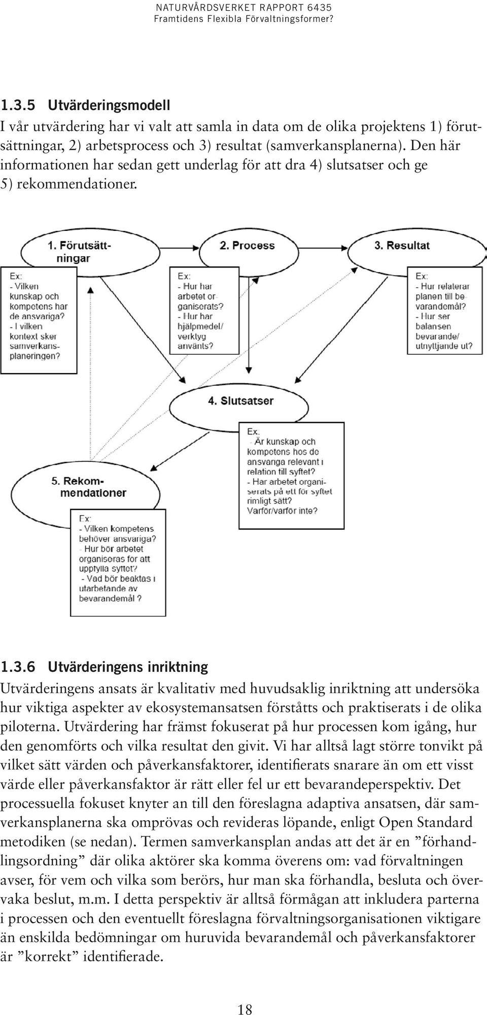 6 Utvärderingens inriktning Utvärderingens ansats är kvalitativ med huvudsaklig inriktning att undersöka hur viktiga aspekter av ekosystemansatsen förståtts och praktiserats i de olika piloterna.