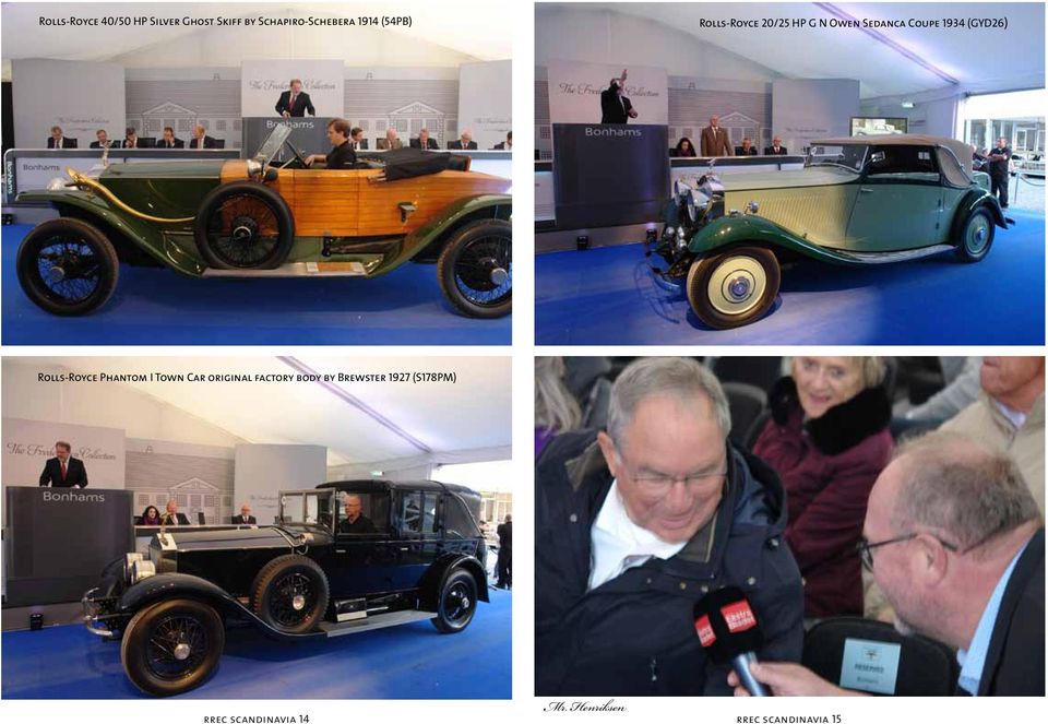Rolls-Royce Phantom I Town Car original factory body by Brewster