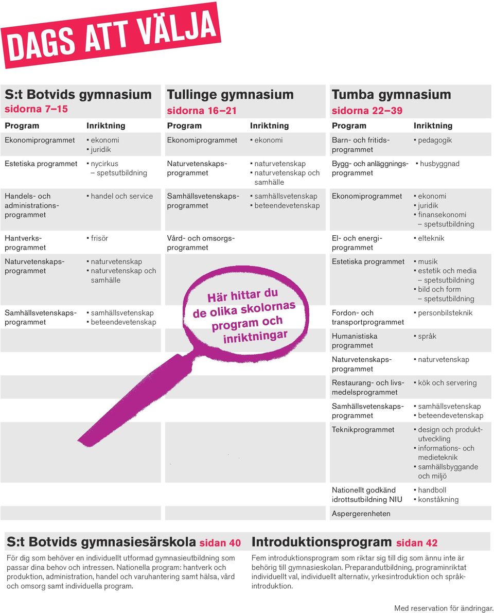 ekonomi Barn- och fritidsprogrammet Naturvetenskapsprogrammet Handels- och administrationsprogrammet Samhällsvetenskapsprogrammet naturvetenskap naturvetenskap och samhälle samhällsvetenskap