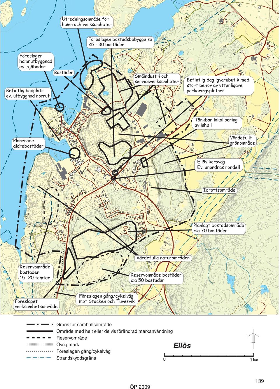 Värdefullt grönområde Ellös korsväg Ev.
