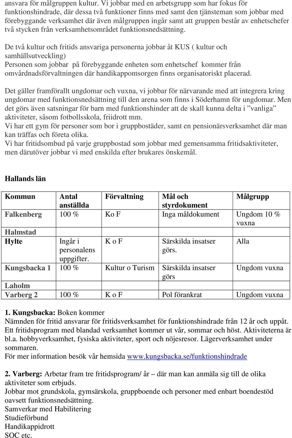 gruppen består av enhetschefer två stycken från verksamhetsområdet funktionsnedsättning.