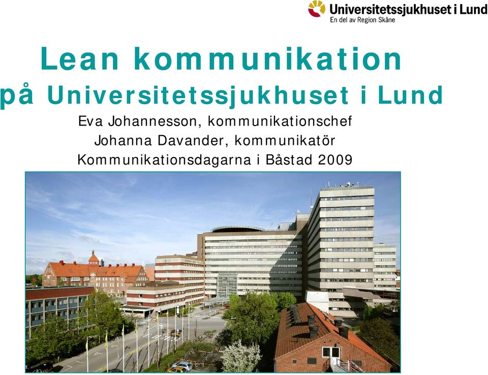 Johannesson, kommunikationschef