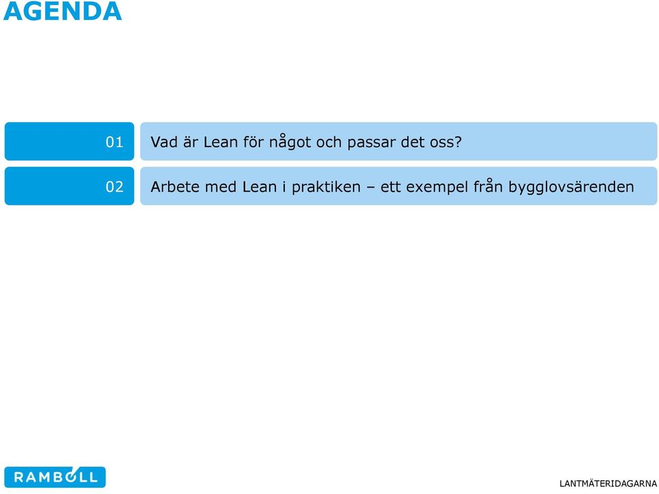 02 Arbete med Lean i