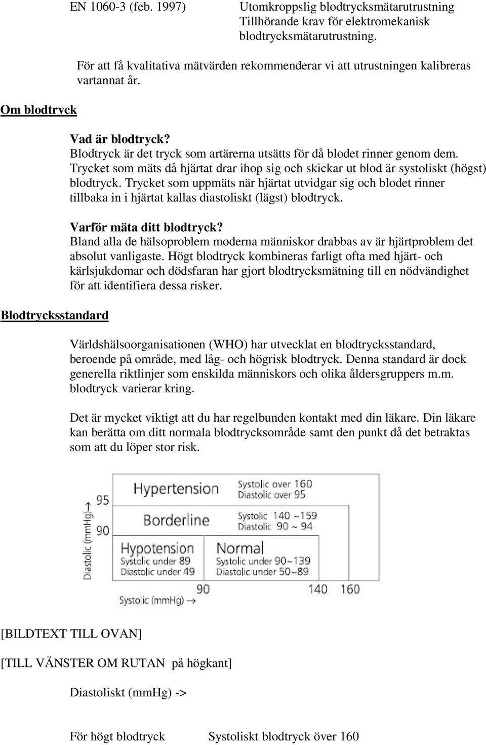 Blodtryck är det tryck som artärerna utsätts för då blodet rinner genom dem. Trycket som mäts då hjärtat drar ihop sig och skickar ut blod är systoliskt (högst) blodtryck.