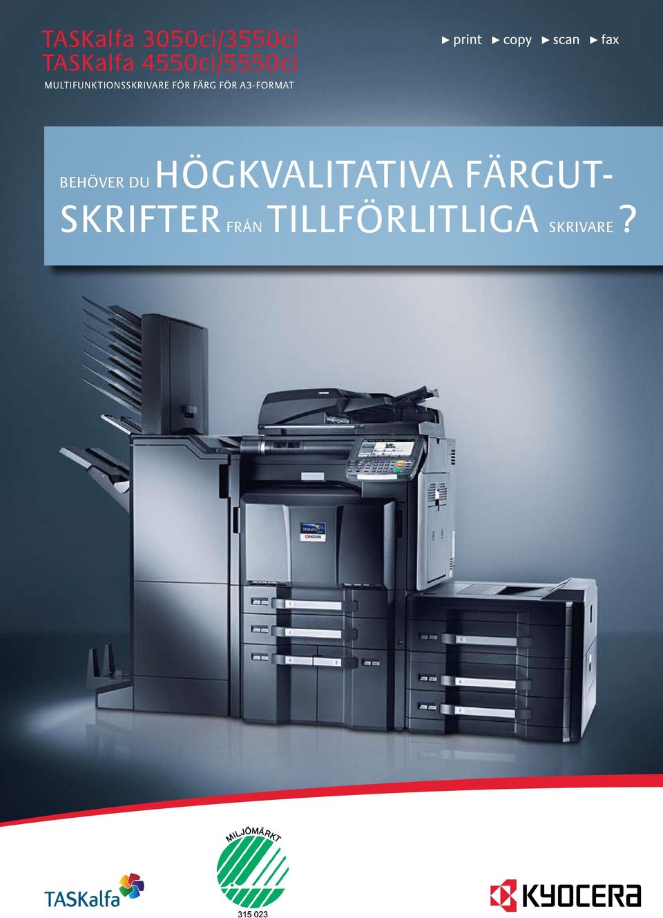 FÄRG FÖR A3-FORMAT HÖGKVALITATIVA