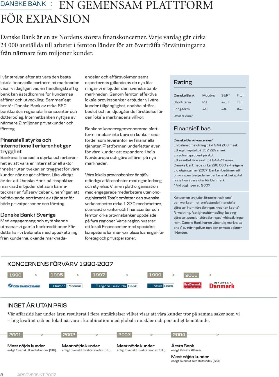 I vår strävan efter att vara den bästa lokala finansiella partnern på marknaden visar vi dagligen vad en handlingskraftig bank kan åstadkomma för kundernas affärer och utveckling.