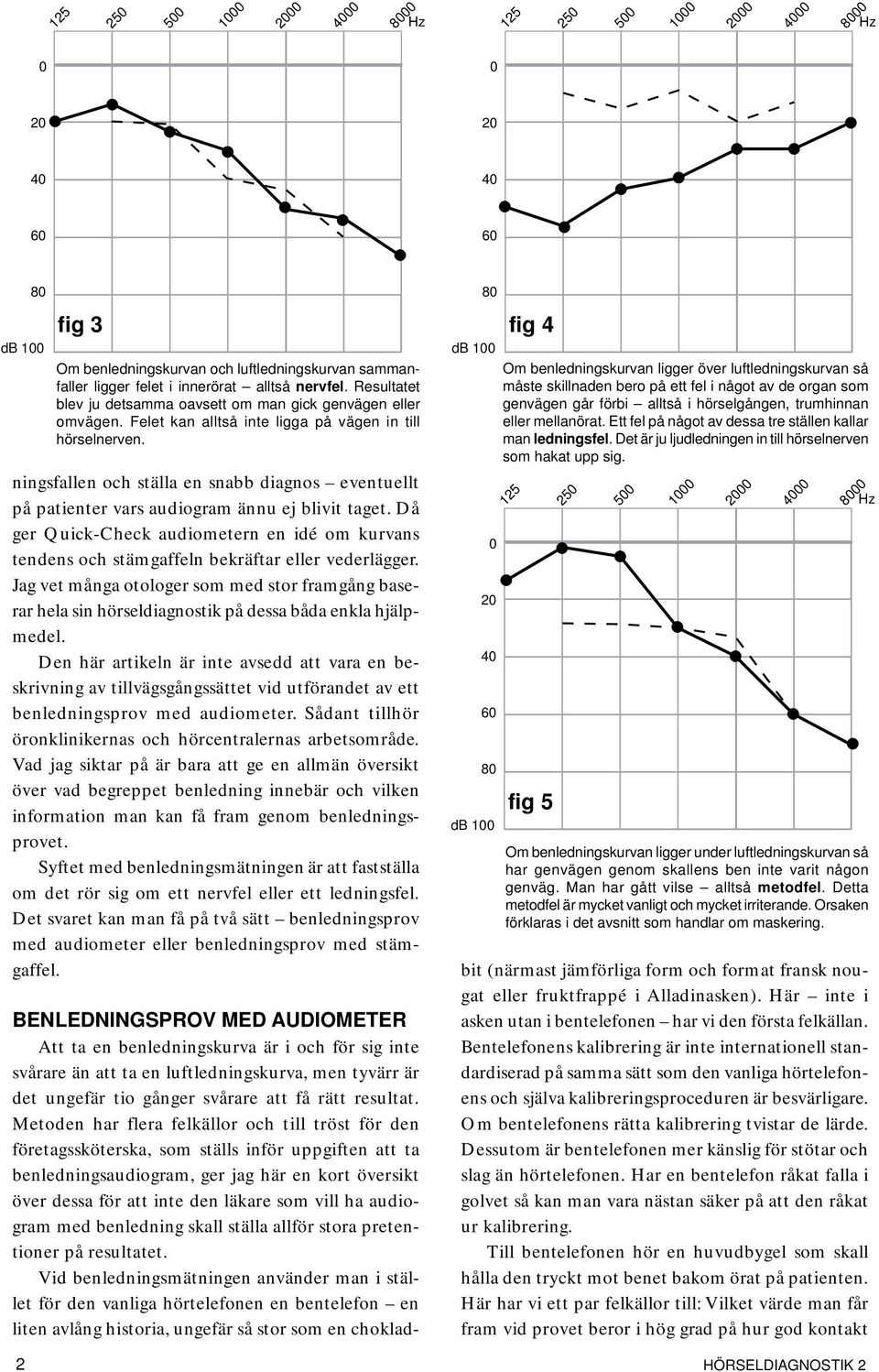 ningsfallen och ställa en snabb diagnos eventuellt på patienter vars audiogram ännu ej blivit taget.