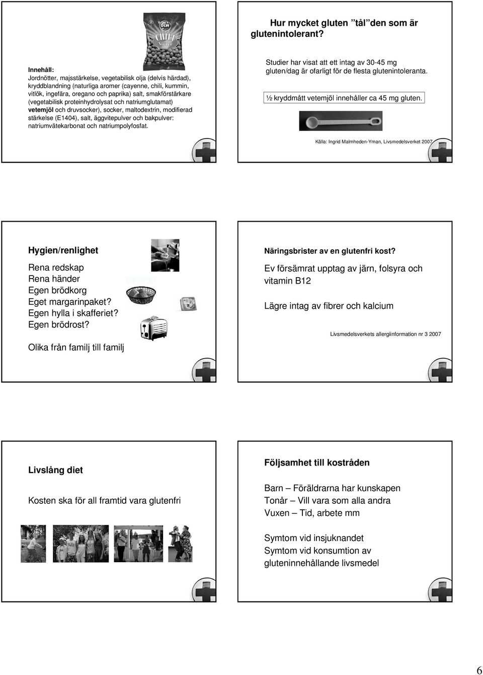 (vegetabilisk proteinhydrolysat och natriumglutamat) vetemjöl och druvsocker), socker, maltodextrin, modifierad stärkelse (E1404), salt, äggvitepulver och bakpulver: natriumvätekarbonat och