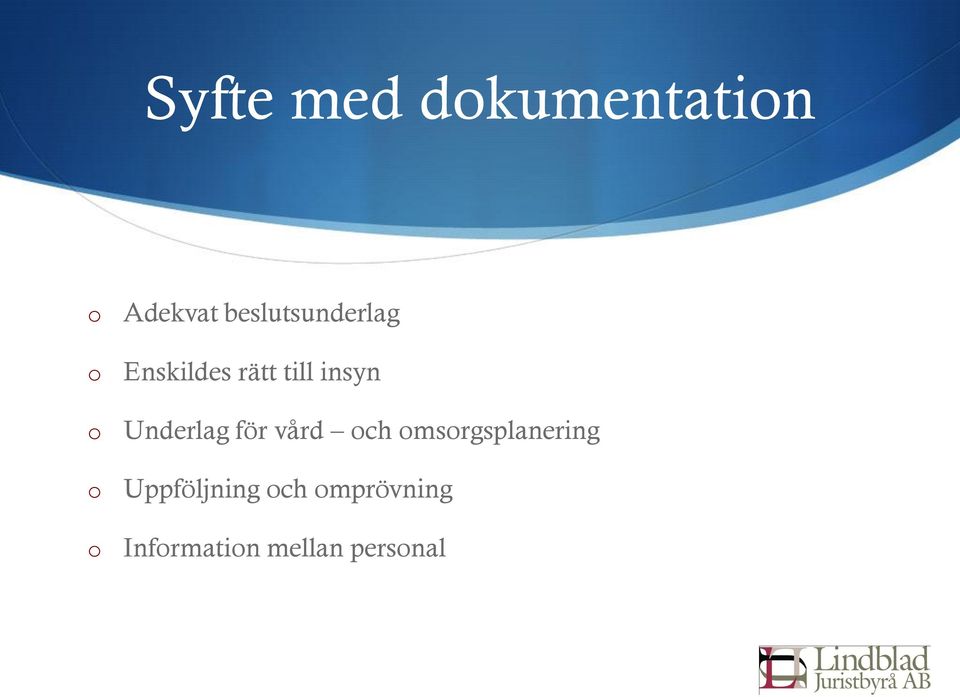 insyn Underlag för vård ch
