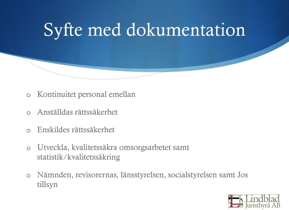 kvalitetssäkra msrgsarbetet samt